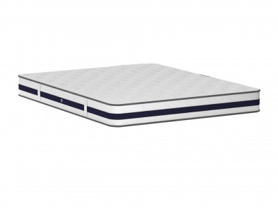 Matelas Chambord 140 x 190 cm à ressorts ensachés et mémoire de forme fabrication française épaisseur 23 cm